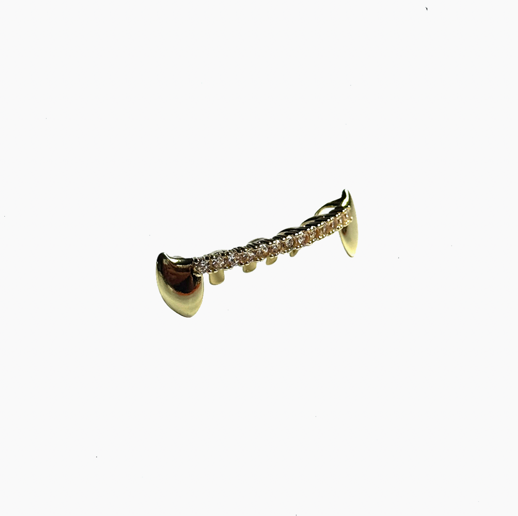 Gold-line grillz