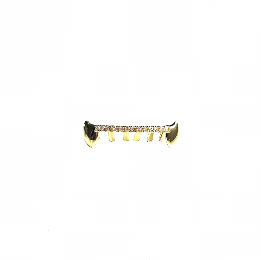 Gold-line grillz